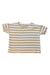 A Beige Short Sleeve T Shirts from Organic Zoo in size 2T for neutral. (Front View)