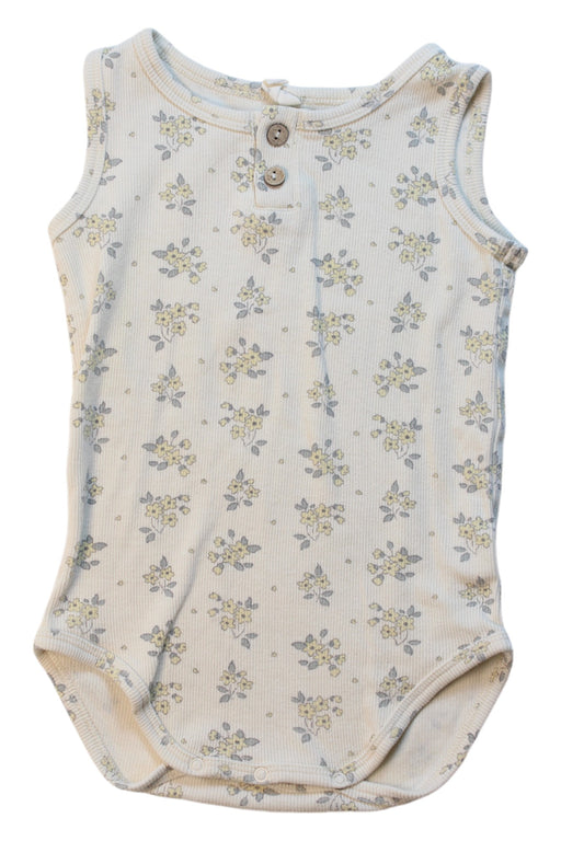 A Multicolour Sleeveless Bodysuits from Quincy Mae in size 18-24M for girl. (Front View)