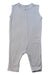 A Grey Sleeveless Jumpsuits from Kyte Baby in size 12-18M for neutral. (Front View)