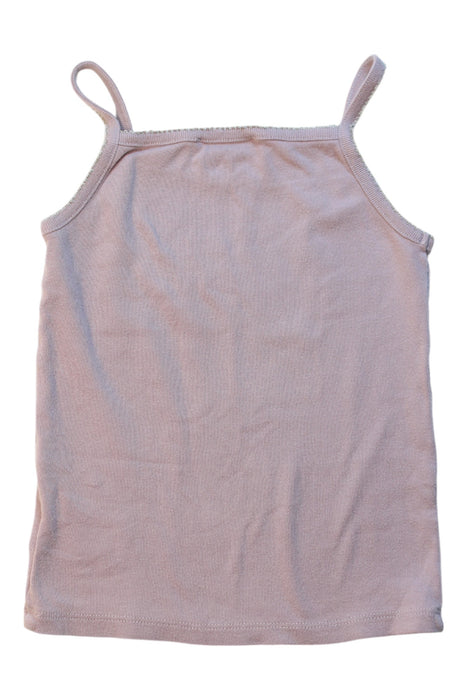 A Purple Sleeveless Tops from Bonpoint in size 2T for girl. (Back View)