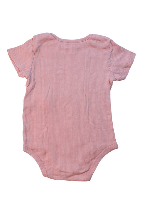 A Pink Short Sleeve Bodysuits from Ralph Lauren in size 12-18M for girl. (Back View)