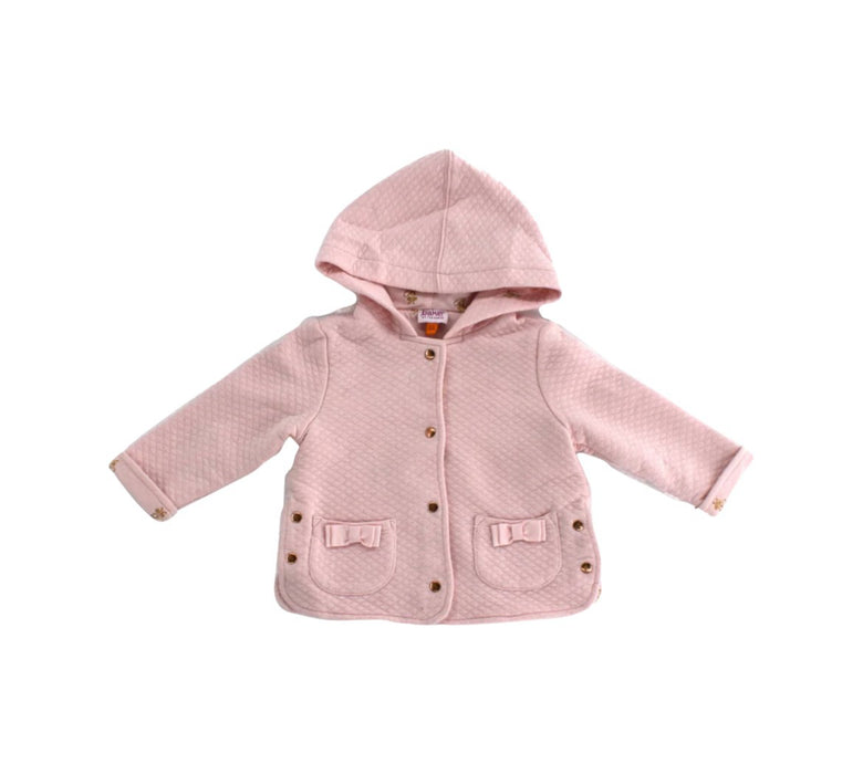 A Pink Lightweight Jackets from Baker by Ted Baker in size 4T for girl. (Front View)