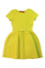 A Yellow Short Sleeve Dresses from Carolina Herrera in size 3T for girl. (Front View)