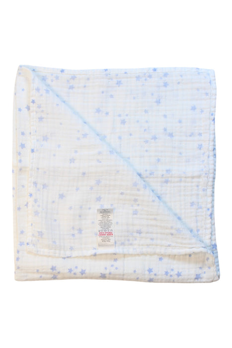 A Blue Blankets from The Little White Company in size O/S for boy. (Back View)