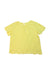 A Yellow Short Sleeve Tops from Seed in size 5T for girl. (Back View)