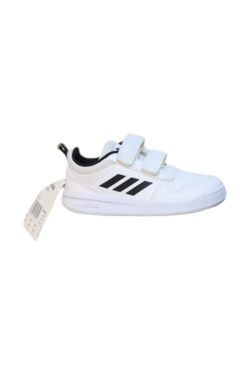 A Black Slip Ons from Adidas in size 3T for boy. (Front View)