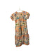 A Peach Short Sleeve Dresses from Hakka in size 6T for girl. (Front View)