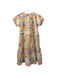 A Peach Short Sleeve Dresses from Hakka in size 6T for girl. (Back View)