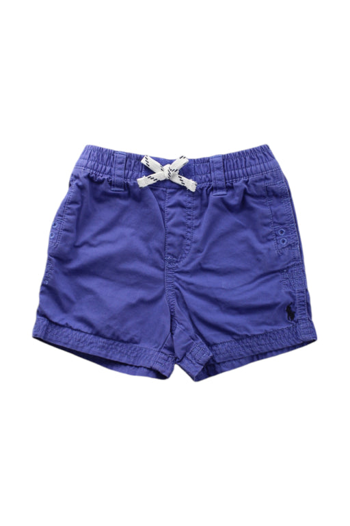 A Purple Shorts from Ralph Lauren in size 6-12M for boy. (Front View)