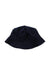 A Blue Sun Hats from Petit Bateau in size 3-6M for boy. (Back View)