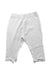 A White Sweatpants from Aosta in size 2T for girl. (Front View)