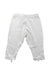 A White Sweatpants from Aosta in size 2T for girl. (Back View)