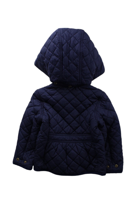 A Purple Puffer/Quilted Jackets from Polo Ralph Lauren in size 2T for boy. (Back View)