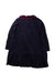 A Purple Long Sleeve Dresses from Il Gufo in size 8Y for girl. (Back View)