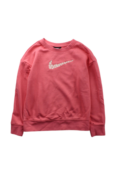 A Red Crewneck Sweatshirts from Nike in size 6T for neutral. (Front View)