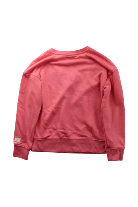 A Red Crewneck Sweatshirts from Nike in size 6T for neutral. (Back View)