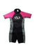 A Black Wetsuits from TYR in size 6T for girl. (Front View)