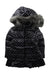 A Black Puffer/Quilted Coats & Outerwear from Nicholas & Bears in size 4T for girl. (Front View)