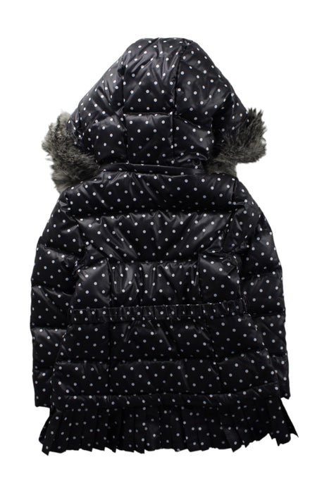 A Black Puffer/Quilted Coats & Outerwear from Nicholas & Bears in size 6T for girl. (Back View)