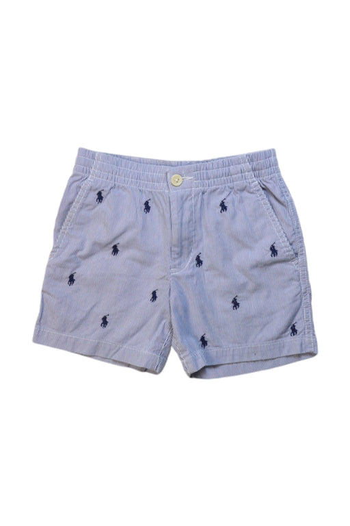 A Blue Shorts from Polo Ralph Lauren in size 6T for boy. (Front View)