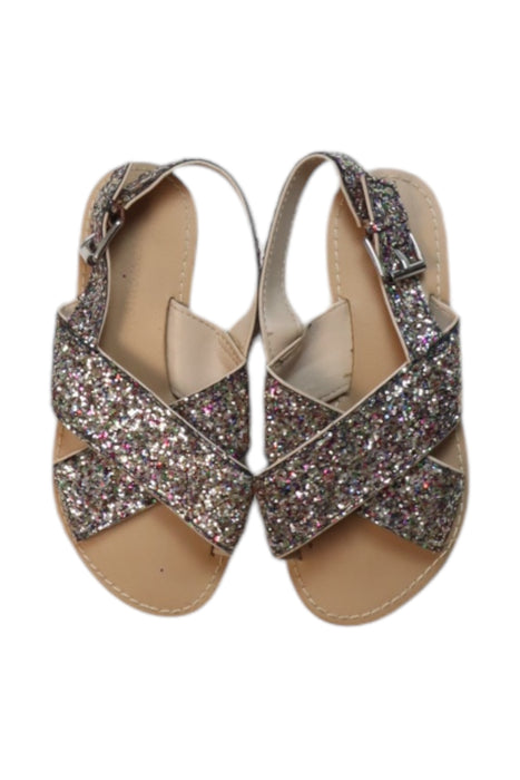 A Multicolour Sandals from Crewcuts in size 5T for girl. (Back View)