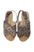 A Multicolour Sandals from Crewcuts in size 5T for girl. (Back View)