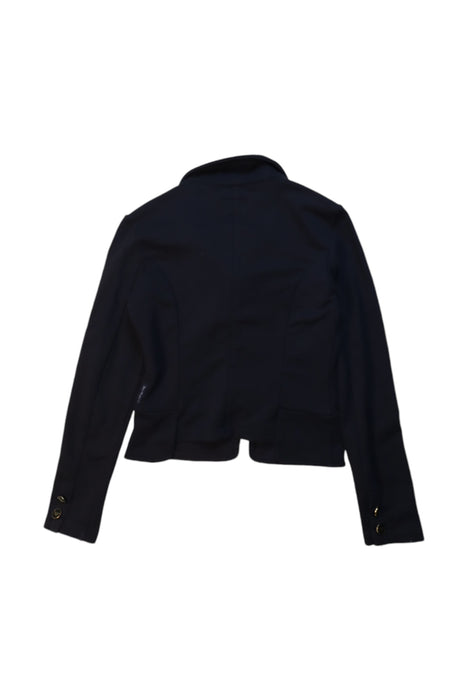 A Black Blazers from Armani in size 8Y for girl. (Back View)