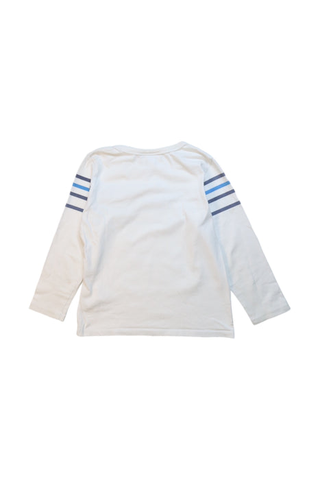 A Multicolour Long Sleeve T Shirts from The Little White Company in size 4T for boy. (Back View)