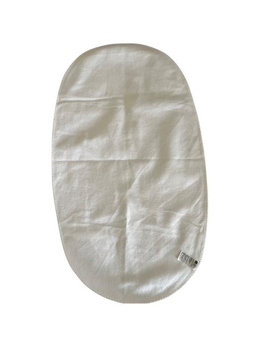 A White Changing Mats & Covers from Stokke in size O/S for neutral. (Back View)