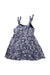 A White Sleeveless Dresses from Crewcuts in size 5T for girl. (Back View)