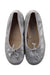 A Silver Flats from Manuela de Juan in size 5T for girl. (Back View)