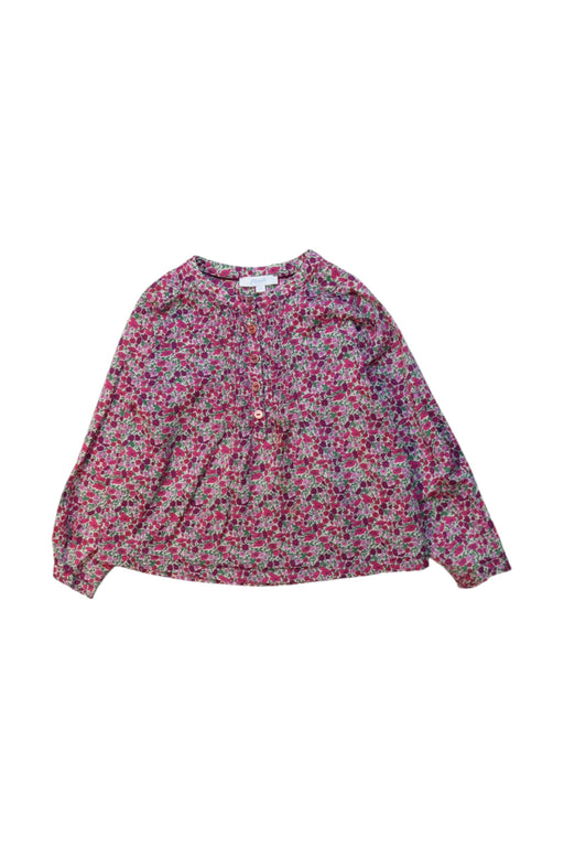 A Multicolour Long Sleeve Tops from Jacadi in size 4T for girl. (Front View)