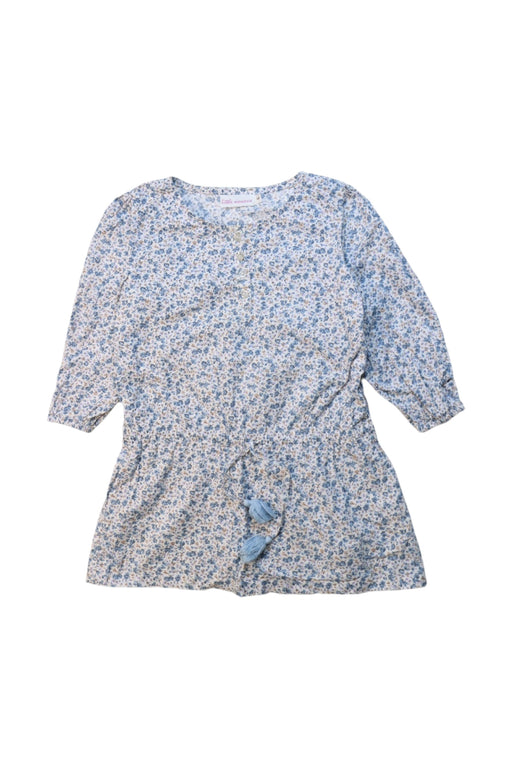 A Multicolour Long Sleeve Dresses from Little Mercerie in size 4T for girl. (Front View)
