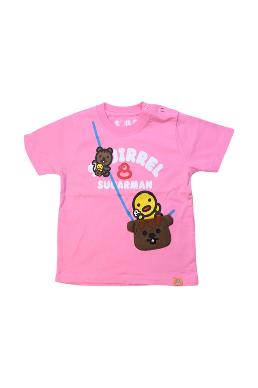 A Multicolour Short Sleeve T Shirts from Sugarman in size 6T for girl. (Front View)