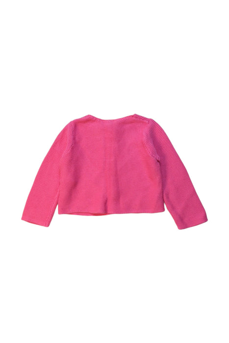 A Pink Cardigans from Jacadi in size 6-12M for girl. (Back View)