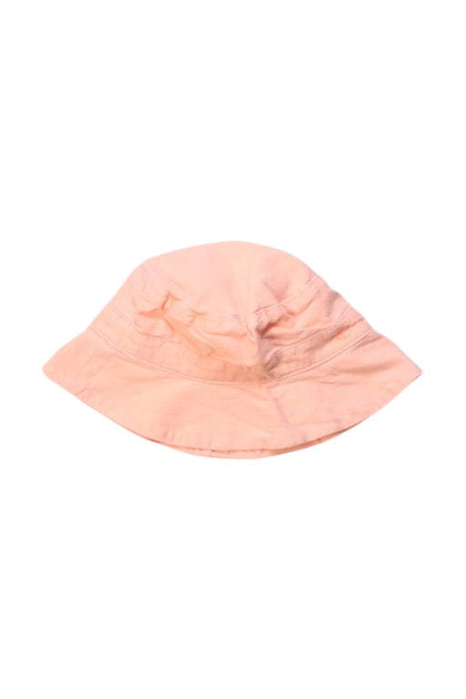 A Peach Sun Hats from Petit Bateau in size 3T for girl. (Front View)