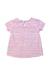 A Multicolour Short Sleeve T Shirts from Joules in size 6-12M for girl. (Back View)