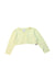 A Yellow Cardigans from Monsoon in size 6-12M for girl. (Front View)