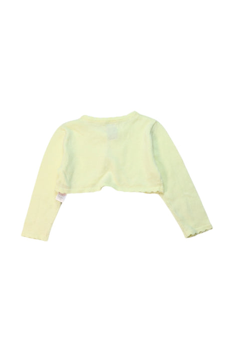 A Yellow Cardigans from Monsoon in size 6-12M for girl. (Back View)