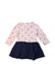 A Multicolour Long Sleeve Dresses from Monsoon in size 6-12M for girl. (Back View)