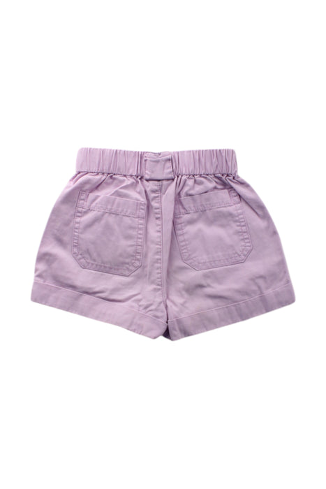 A Purple Shorts from Seed in size 2T for girl. (Back View)