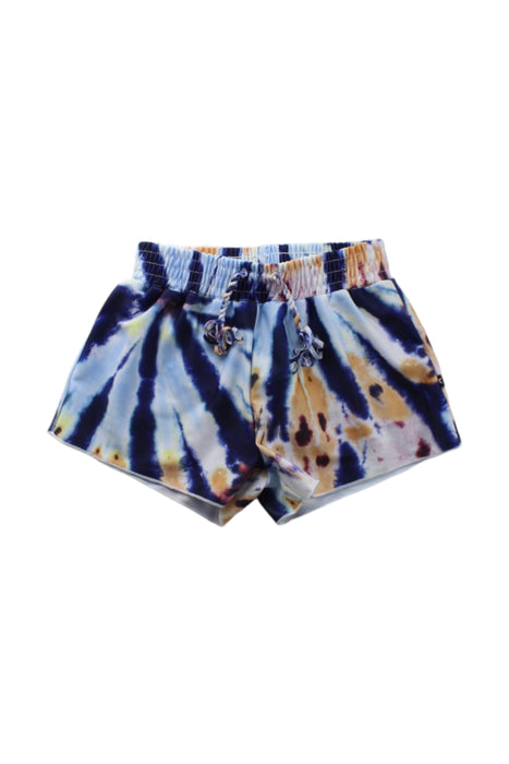 A Blue Shorts from Molo in size 3T for girl. (Front View)