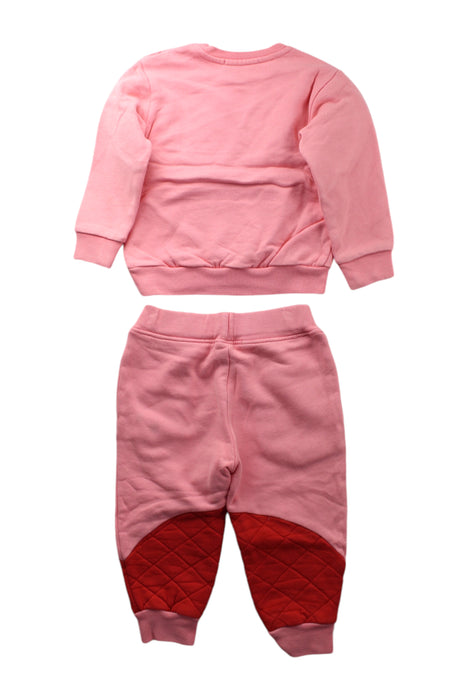 A Pink Pants Sets from MSGM in size 2T for girl. (Back View)