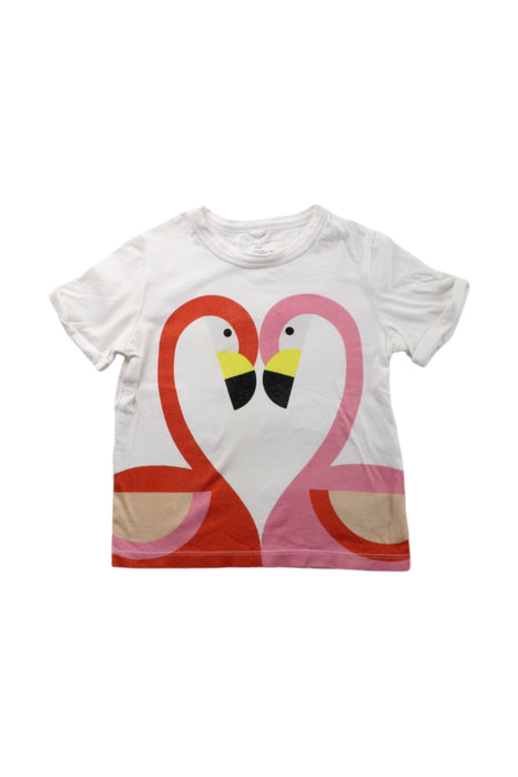 A White Short Sleeve T Shirts from Stella McCartney in size 4T for girl. (Front View)