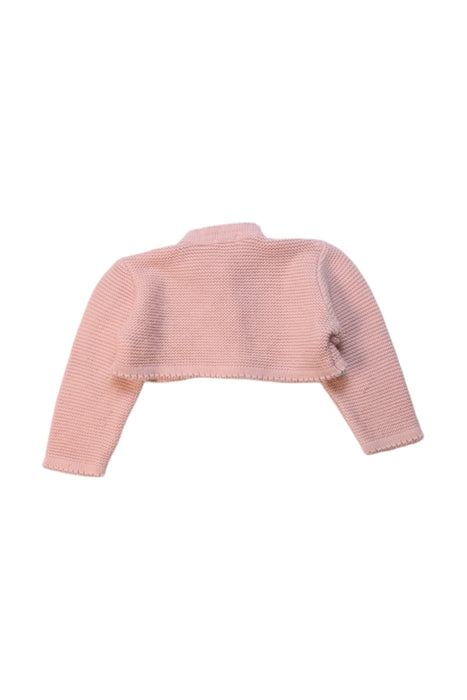 A Pink Cardigans from Dona Carmen in size 3-6M for girl. (Back View)