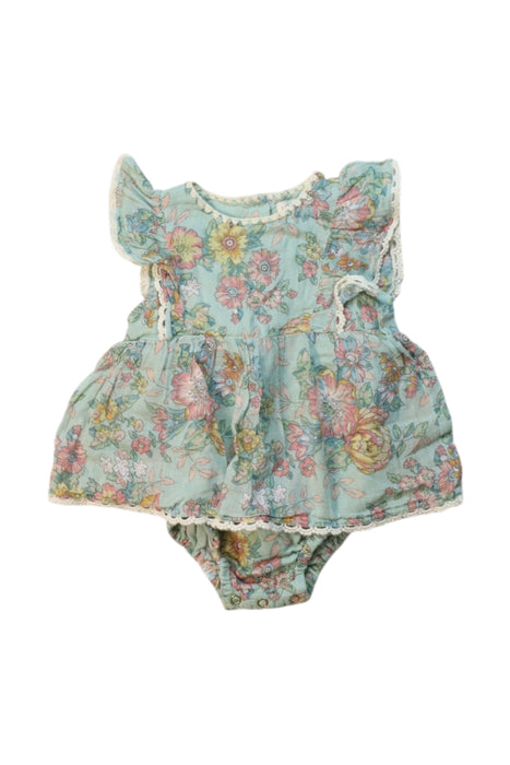 A Multicolour Short Sleeve Bodysuits from Louise Misha in size 3-6M for girl. (Front View)