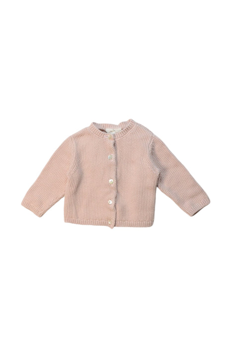 A Peach Cardigans from Louis Louise in size 0-3M for girl. (Front View)