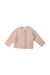 A Peach Cardigans from Louis Louise in size 0-3M for girl. (Front View)