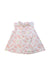 A Multicolour Sleeveless Dresses from Petit Bateau in size 0-3M for girl. (Front View)