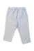 A White Casual Pants from Nanos in size 3-6M for neutral. (Back View)